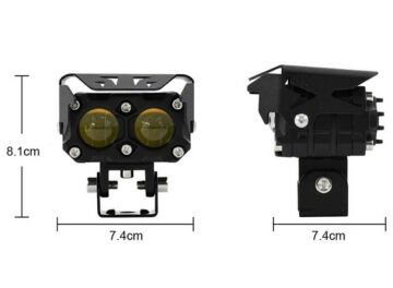 Knmaster Transformers 50W Motosiklet / Off Road Sis Farı