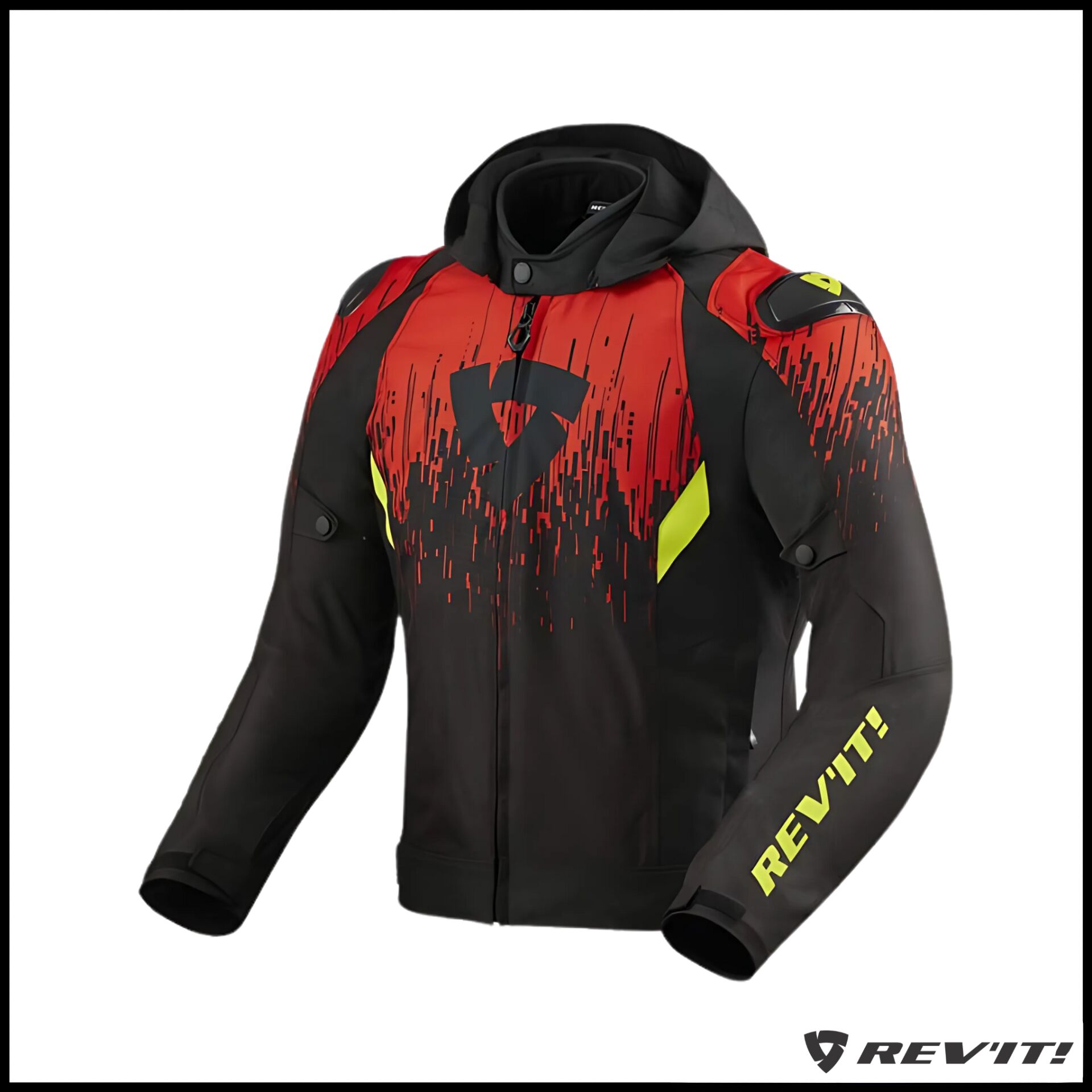 REVIT QUANTUM 2 H2O MONT SİYAH - KIRMIZI