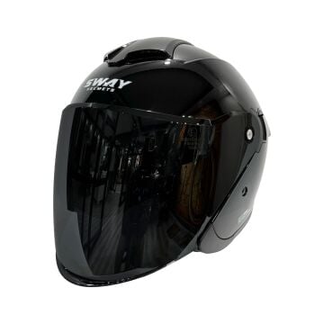 SWAY SW 655 Black yarım kask