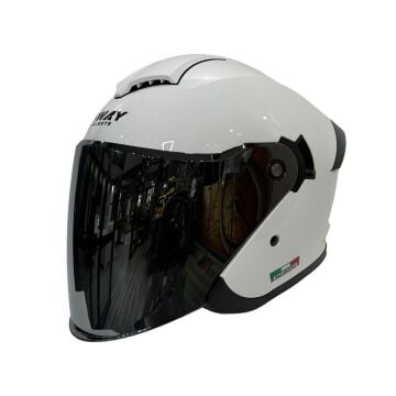 SWAY SW 655 White yarım kask