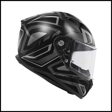 GIVI 50.7 PROTON MAT TITANIUM-SİYAH KAPALI KASK