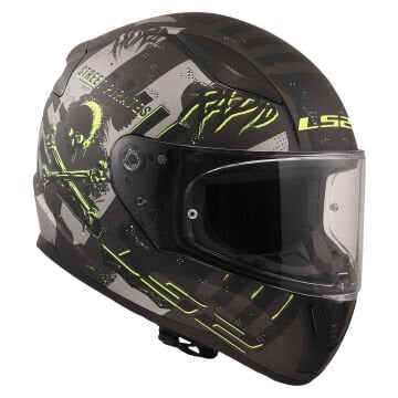 LS2 RAPID 2 PIRATES TITANIUM KAPALI KASK