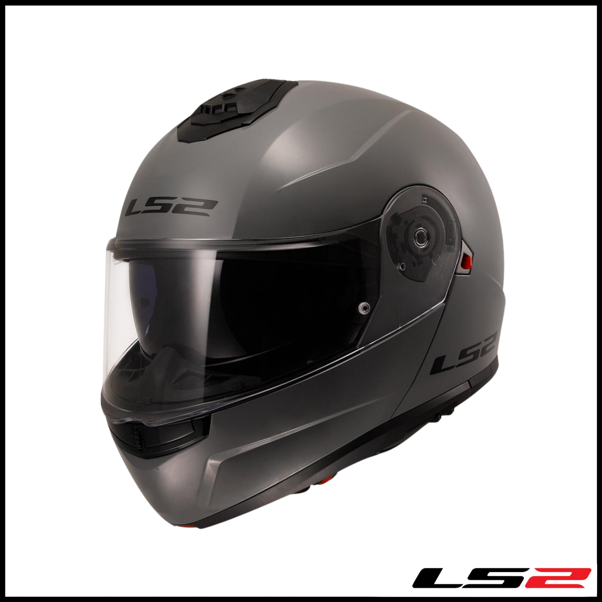 LS2 STROBE 2 NARDO GRİ ÇENE AÇILIR KASK