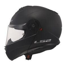 LS2 STROBE 2 MAT SİYAH ÇENE AÇILIR KASK