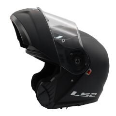 LS2 STROBE 2 MAT SİYAH ÇENE AÇILIR KASK