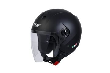 SWAY SW 715 Matt Black Yarım Kask