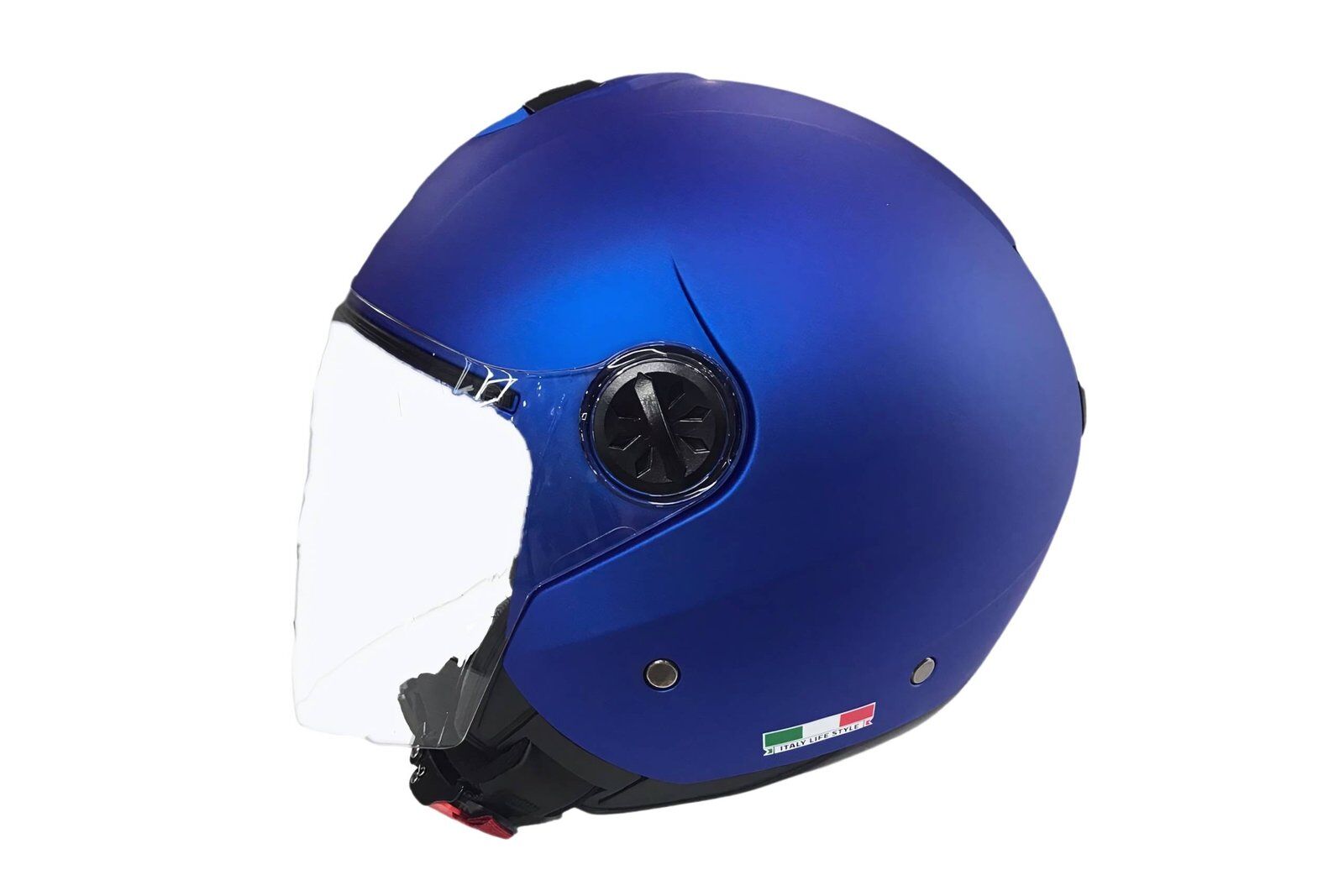 SWAY SW 715 METALIC Blue-YARIM KASK