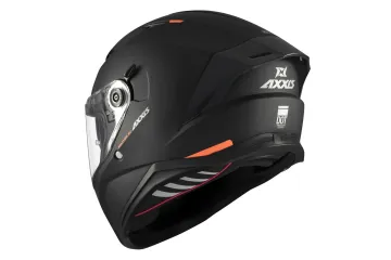 AXXIS PANTHER SV SOLID MATT BLACK KAPALI KASK