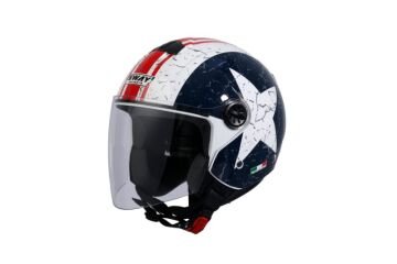 SWAY SW 715 RED LINE STAR Yarım Kask