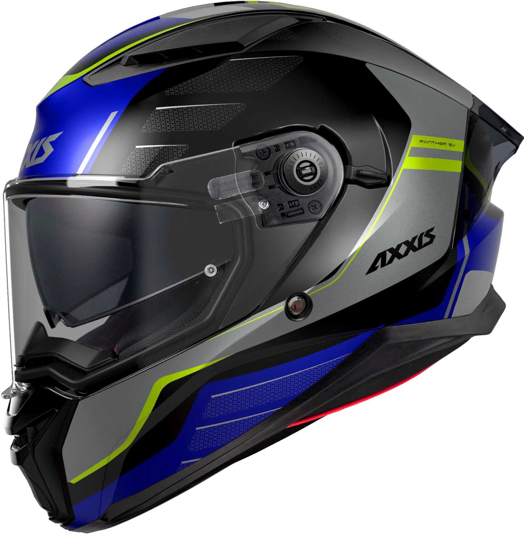 AXXIS PANTHER SV PRESTIGE MATT GRAY KAPALI KASK