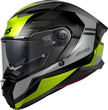 AXXIS PANTHER SV PRESTIGE B3 MATT FLUO YELLOW KAPALI KASK