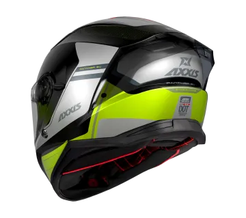 AXXIS PANTHER SV PRESTIGE B3 MATT FLUO YELLOW KAPALI KASK