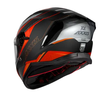 AXXIS PANTHER SV PRESTIGE B5 MATT FLUO RED KAPALI KASK