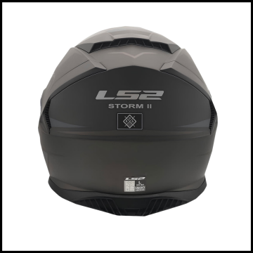 LS2 STORM 2 FIST MAT SİYAH KASK