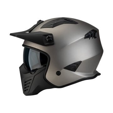 SWAY SW 726X TOKYO Dark Titanium-KAPALI KASK