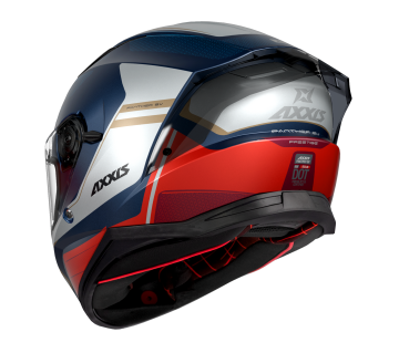 AXXIS PANTHER SV PRESTIGE C7 MATT BLUE KAPALI KASK