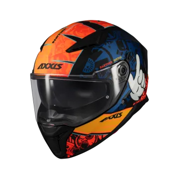 AXXIS PANTHER SV SKETCH B4 MATT KAPALI KASK