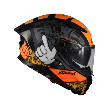 AXXIS PANTHER SV SKETCH B4 MATT KAPALI KASK