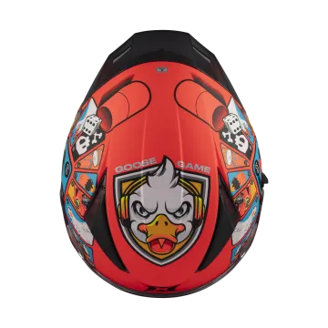 AXXIS PANTHER SV GOOSE GAME MATT RED KAPALI KASK