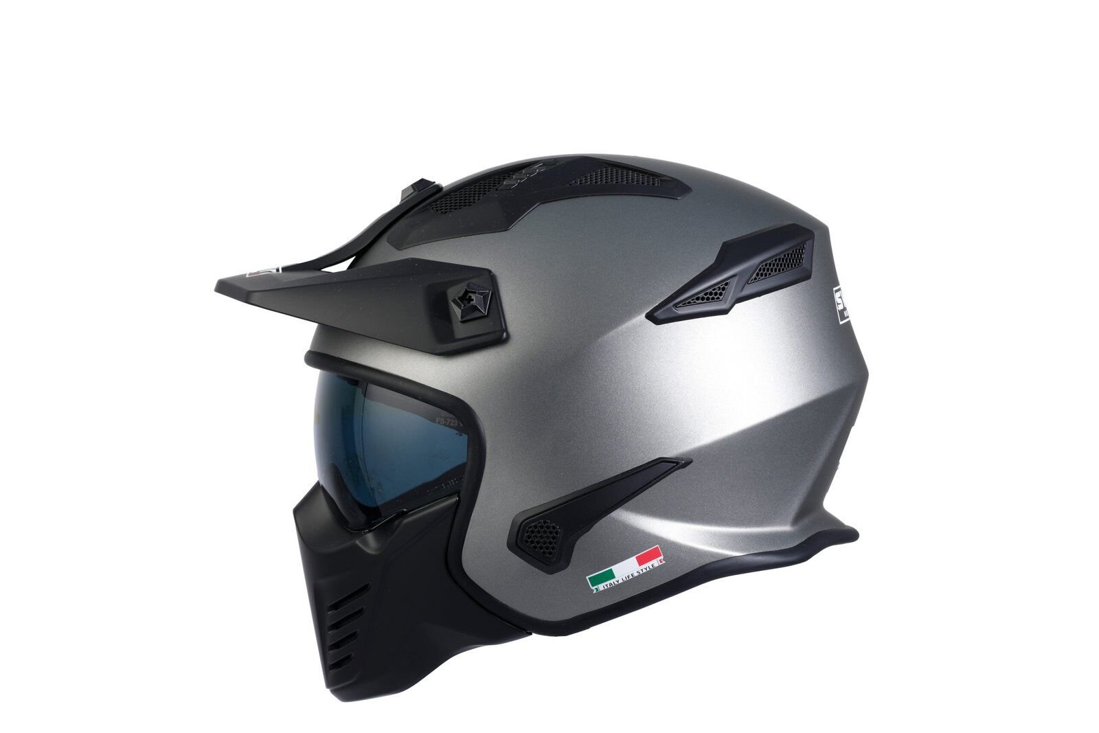 SWAY SW 726X TOKYO Matt Titanium Modüler Kask