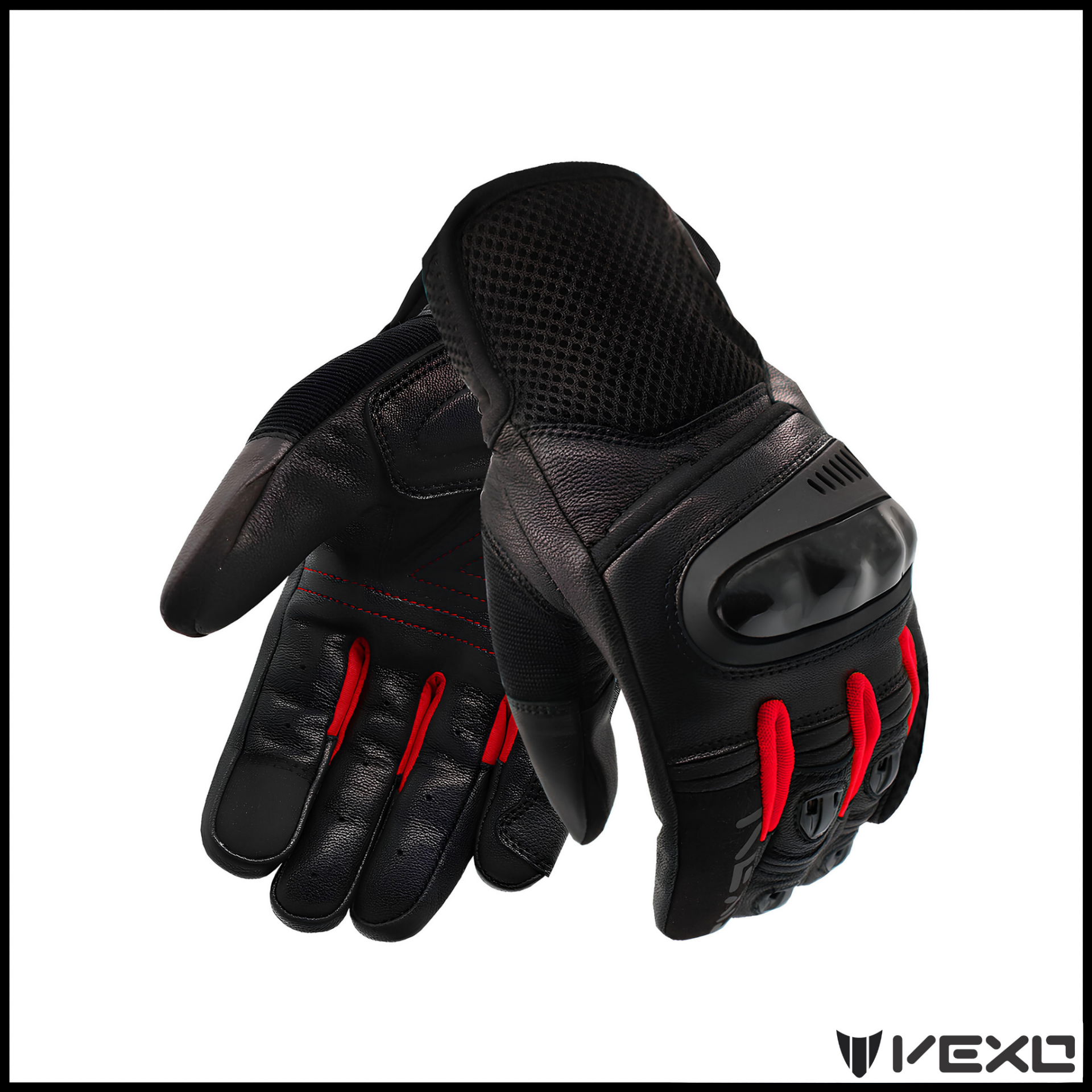 VEXO SPEED UP ELDİVEN SİYAH-KIRMIZI