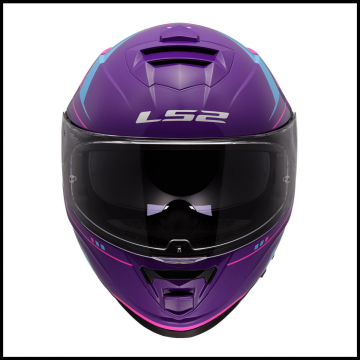 LS2 STORM 2 FIST MOR-MAVİ KAPALI KASK