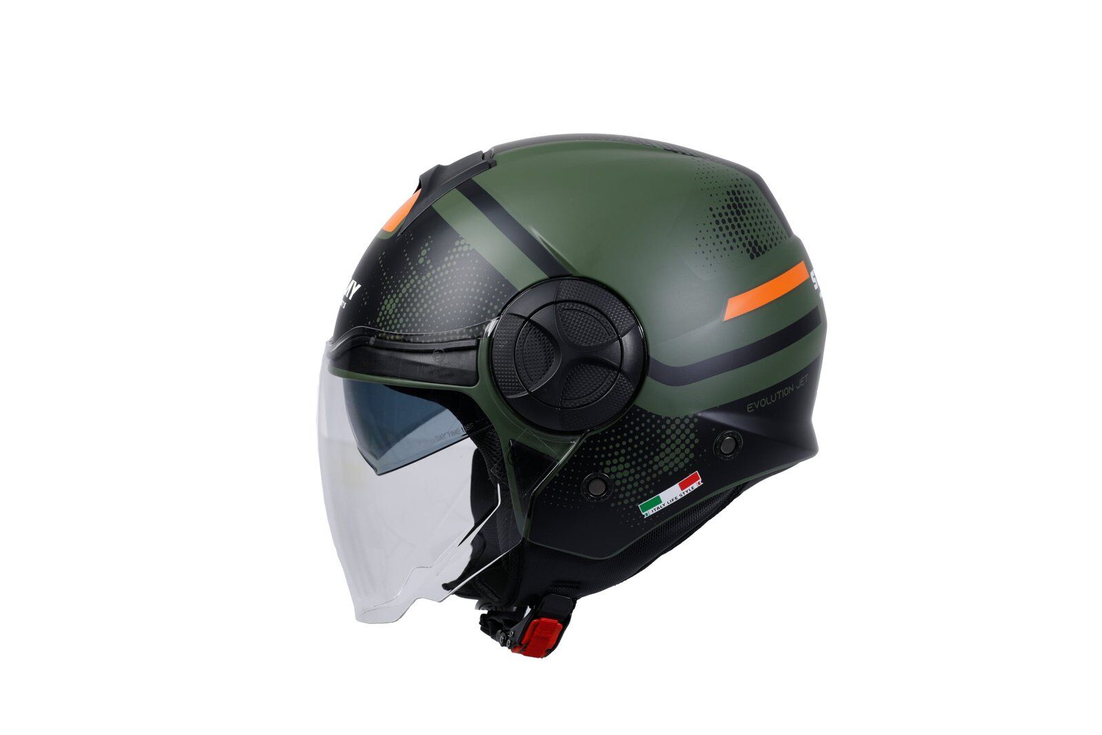 SWAY SW 737 GEMINI Army Green Yarım Kask