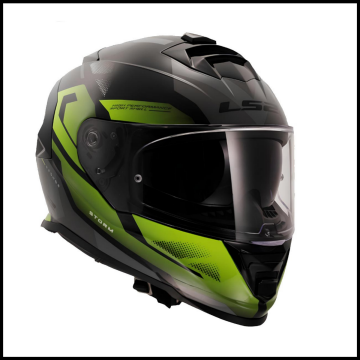 LS2 STORM 2 KRONOS SARI-GRİ KAPALI KASK