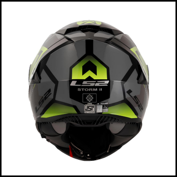 LS2 STORM 2 KRONOS SARI-GRİ KAPALI KASK