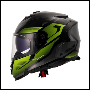 LS2 STORM 2 KRONOS SARI-GRİ KAPALI KASK