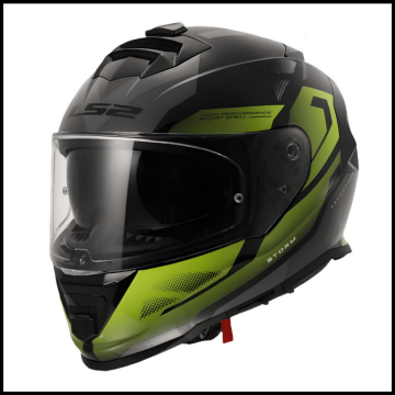 LS2 STORM 2 KRONOS SARI-GRİ KAPALI KASK