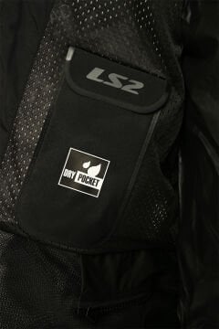 LS2 RIVA MONT SİYAH-NEON SARI