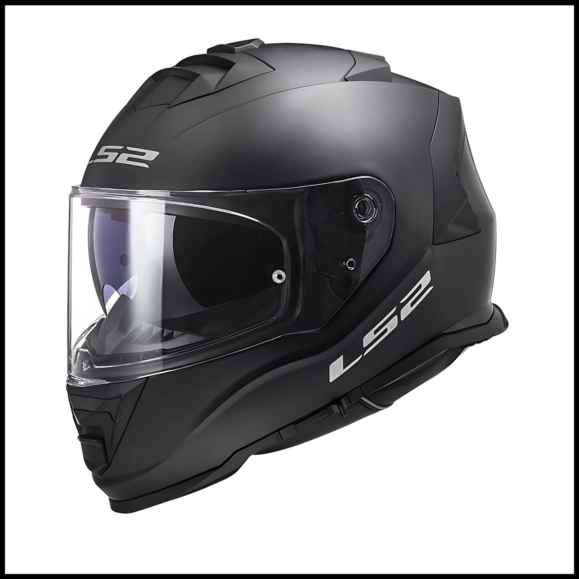 LS2 STORM 2 MAT SİYAH KAPALI KASK