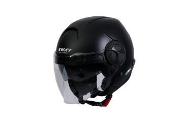 SWAY SW 737 Matt Black Yarım Kask