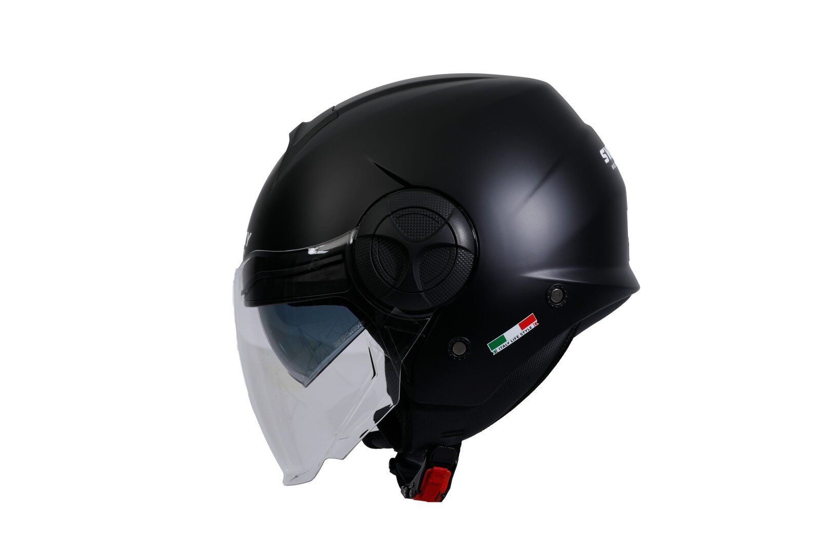 SWAY SW 737 Matt Black Yarım Kask