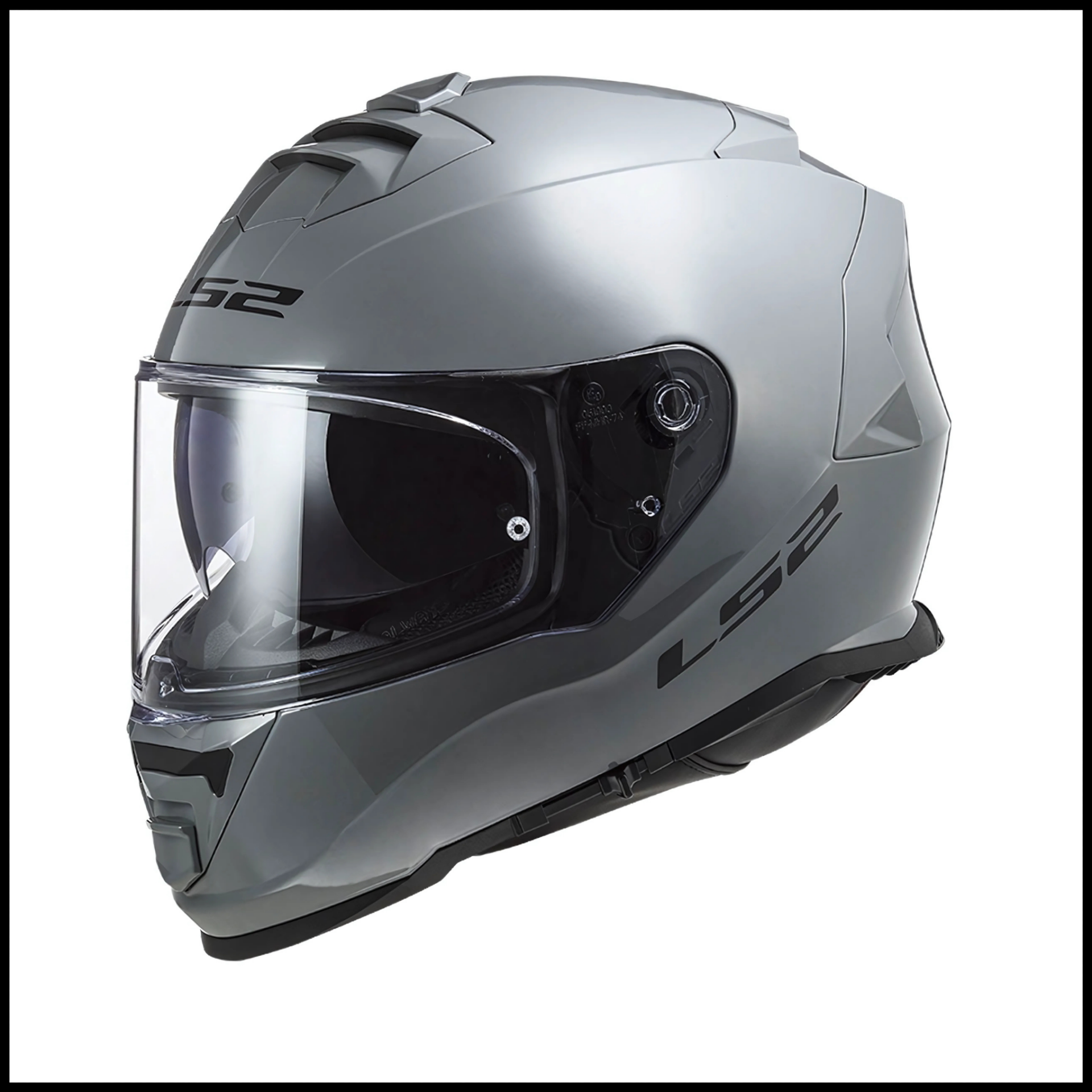 LS2 STORM 2 NARDO GRİ KAPALI KASK