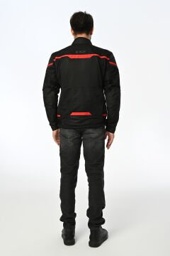 LS2 RIVA MONT SİYAH-KIRMIZI