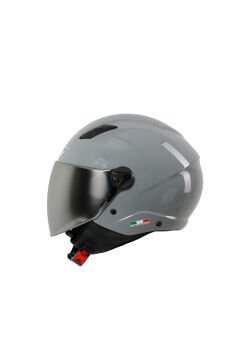 SWAY SW 765 Gloss Nardo Grey-YARIM KASK