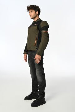 LS2 SHADOW MONT HAKİ-SİYAH-NEON TURUNCU