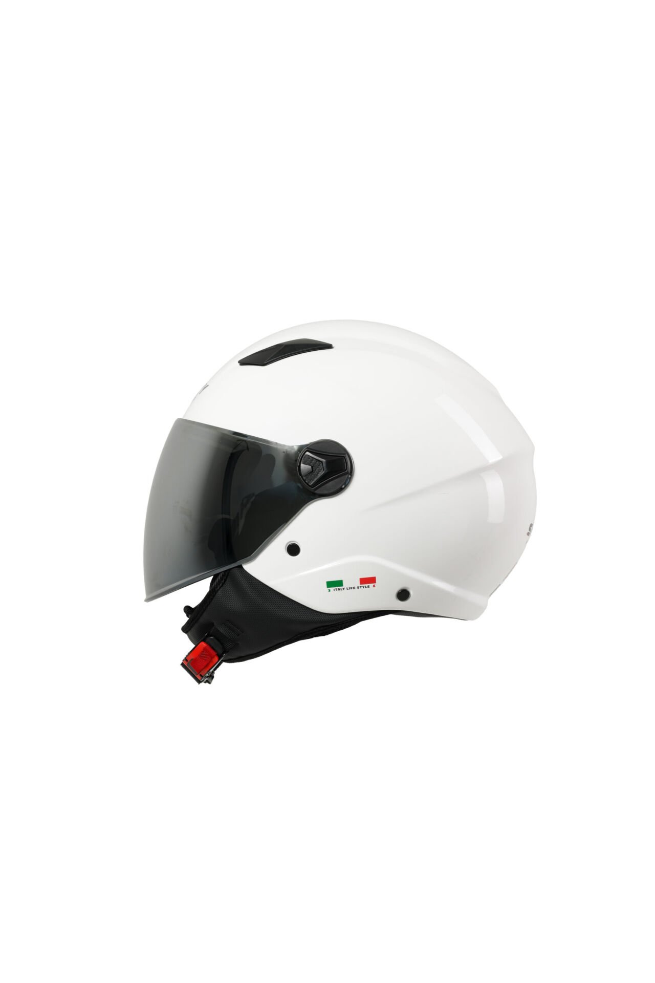 SWAY SW 765 Gloss White-YARIM KASK