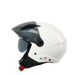 SWAY SW 765 Gloss White-YARIM KASK