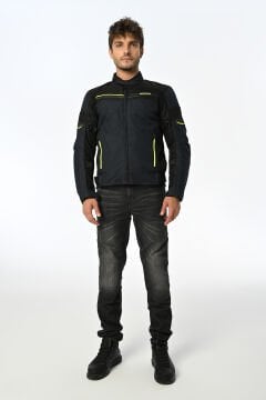 LS2 SHADOW MONT MAVİ-SİYAH-NEON SARI