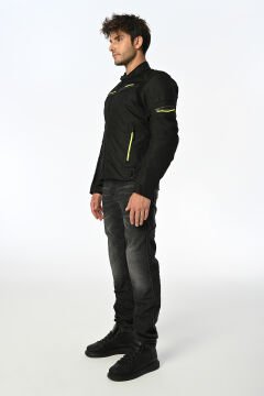 LS2 SHADOW MONT SİYAH-NEON SARI