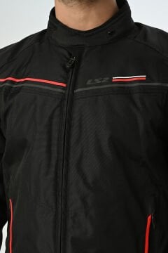 LS2 SHADOW MONT SİYAH-KIRMIZI