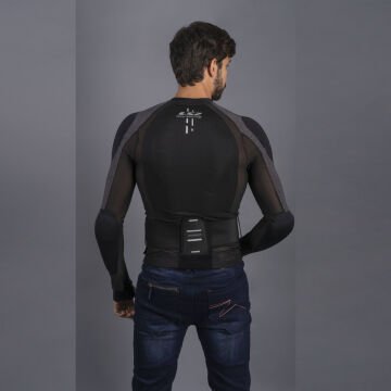 LS2 X-ARMOR FULL BODY VÜCUT KORUMA SİYAH-GRİ
