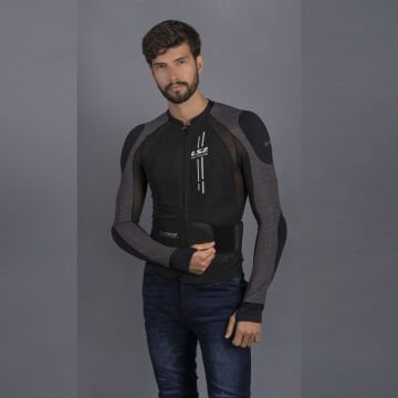 LS2 X-ARMOR FULL BODY VÜCUT KORUMA SİYAH-GRİ