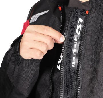 LS2 ZOOM MONT SİYAH-MAVİ