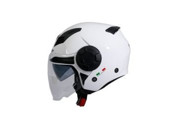 SWAY SW 766 SOLID GLOSS White Yarım Kask