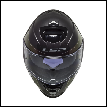 LS2 STORM 2 VELVET MAT SİYAH-GÖKKUŞAĞI KAPALI KASK