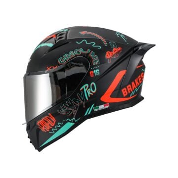 SWAY SW 869 DRIFT KAPALI KASK ( Güneş Vizörlü )